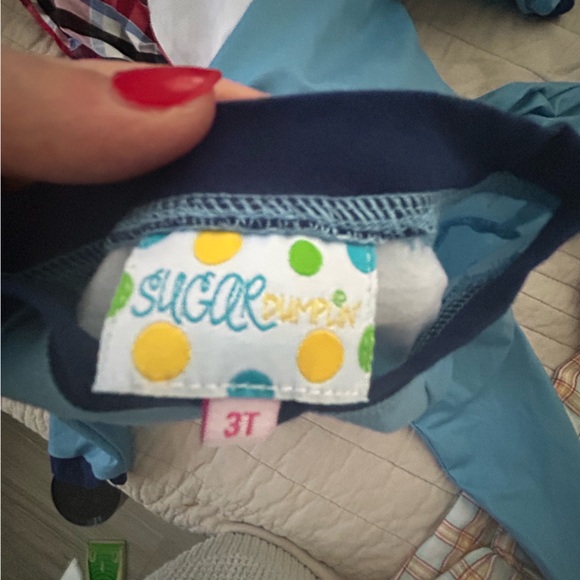 Sugar Dumplin Nativity Long Sleeve Romper - 3T - Picture 2 of 2